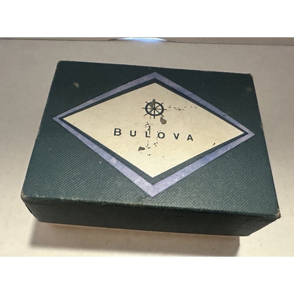 Vintage Bulova Sea King Presentation Box Men's Wristwatch Box